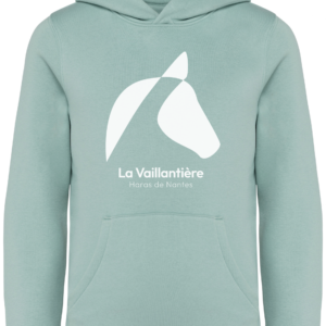 Sweat enfant vert haras de la vaillantière