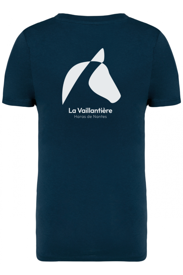 tshirt enfant bleu marine haras de la vaillantière