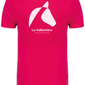 tshirt enfant rose haras de la vaillantière