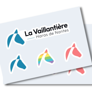 stickers équitation la vaillantière