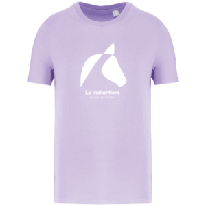 T-shirt unisexe mauve haras de la vaillantière