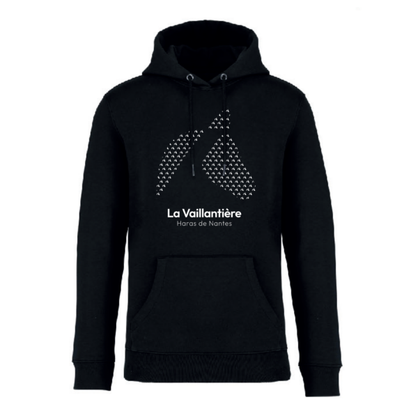 sweat noir adulte la vaillantière
