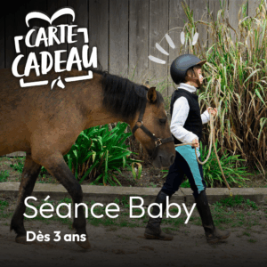 Carte cadeau séance baby (dès 3 ans)