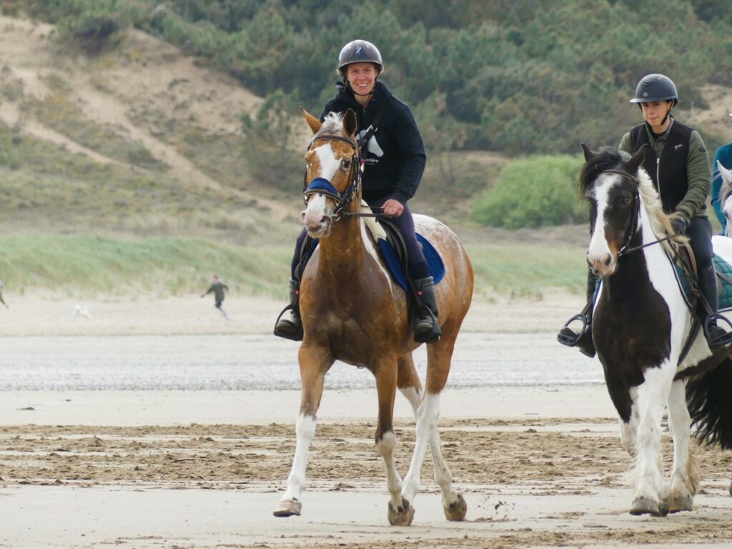 équitation plage