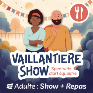 Billet ADULTE PARRAINÉ : show + repas