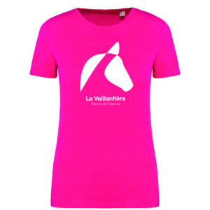 T-shirt femme rose