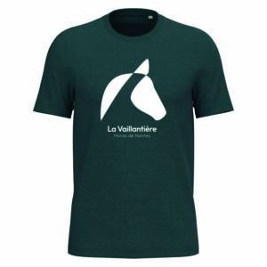 T-shirt unisexe vert foncé