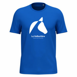 T-shirt unisexe bleu
