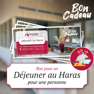 Bon cadeau : déjeuner pour 1 personne