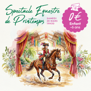Spectacle équestre de Printemps (enfant -6 ans)