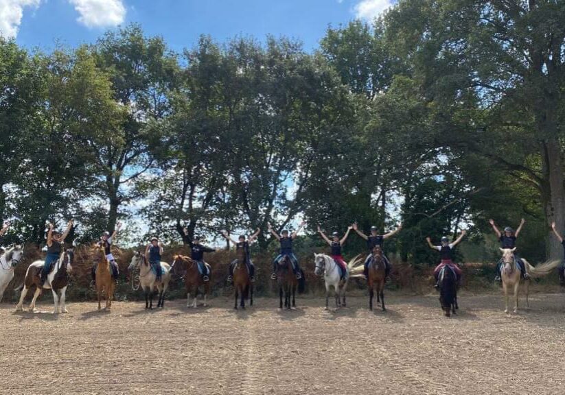 anniversaire club d'équitation